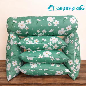 ৬টি বালিশ, ১টি কোলবালিশ